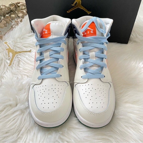 NIKE AIR JORDAN 1 MID SE BACKYARD PRICE FIRM - Picture 6 of 16